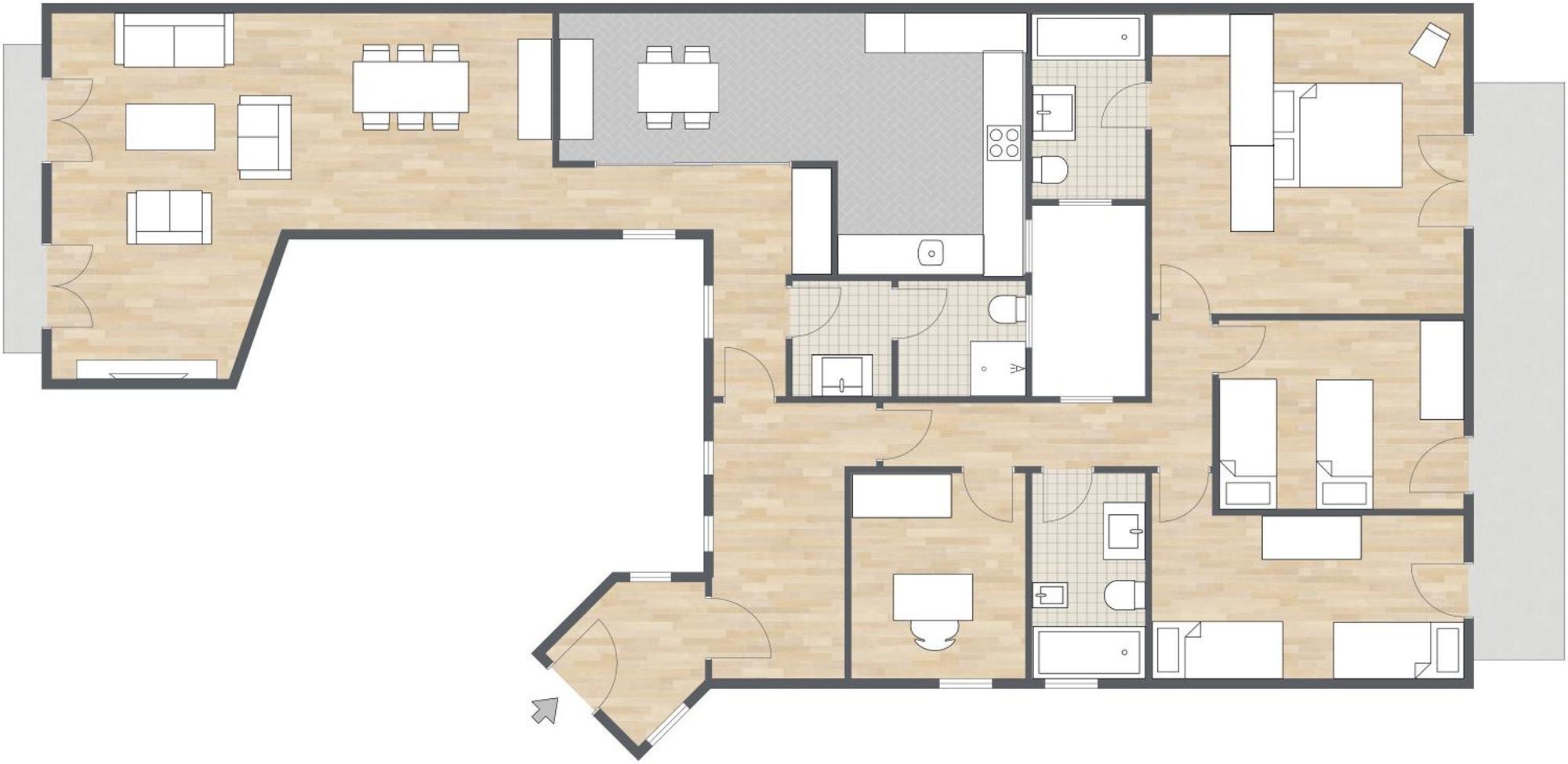 อัสปาซิโอส รัมบลา กาตาลุนยา สวีท Apartment บาร์เซโลนา ห้อง รูปภาพ